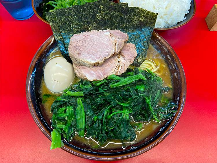 【越谷市】ライスも無料で食べ放題!家系らーめん佐々喜家の喜ラーメン