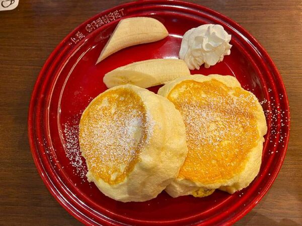 むさしの森珈琲南越谷駅前店のバナナパンケーキとフルーツソーダ34