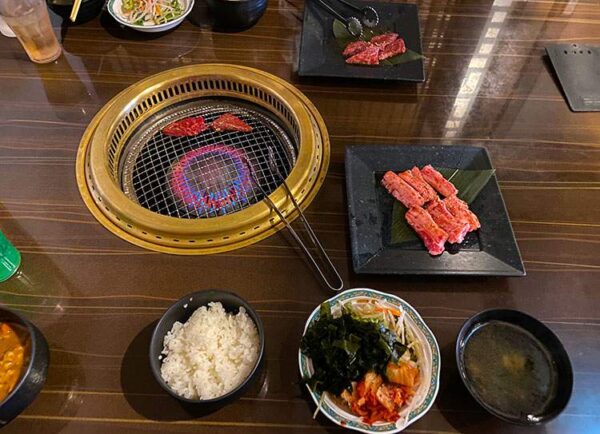 牛楽苑 イオン南越谷店の上カルビランチセット27