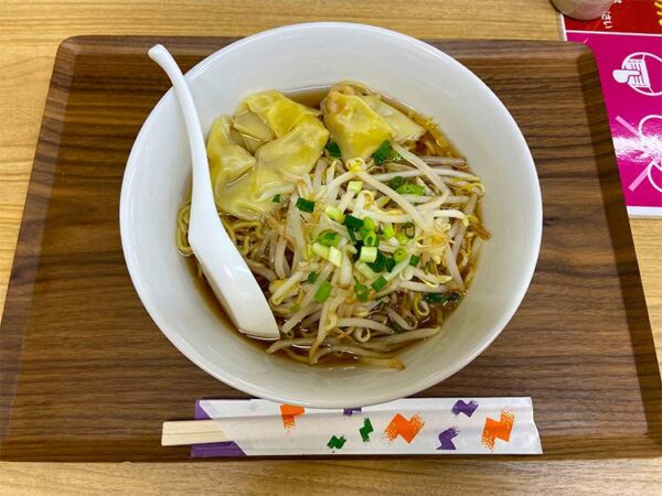 【越谷町中華探訪・番外編】イオン南越谷店B1F　雲吞専門店みんみんのワンタン麺009