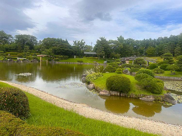 【越谷市】越谷市日本庭園花田苑にて新緑を愛でる