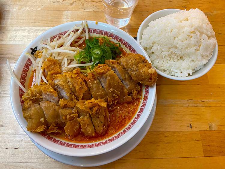 秋葉原　肉汁麺ススム の肉汁パーコー担々麺18