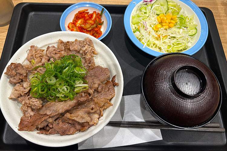 2種盛牛焼肉丼