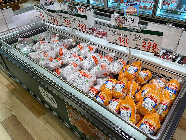三郷市彦成にあるスーパーマーケット「ボンゴバザール(BongoBazar)」はハラルフードも充実！14